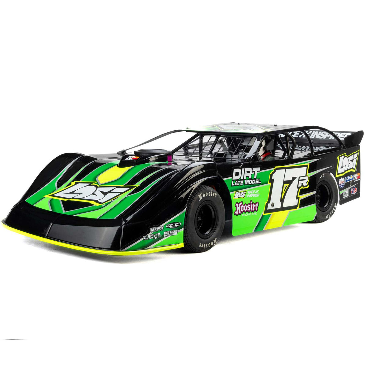 22S Dirt Late Model, 1/10 2WD RTR Dirt Oval, Green