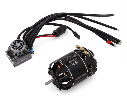 XR10 Pro G3X ESC + V10 G4R 13.5T Spec Motor Combo