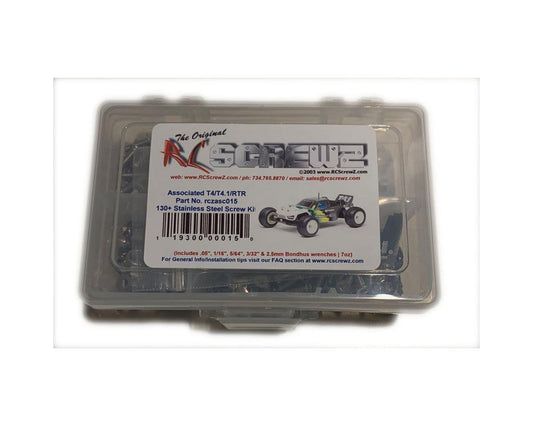 RCZASC015 RC Screwz T4/T4.1 Stainless Steel Screw Kit