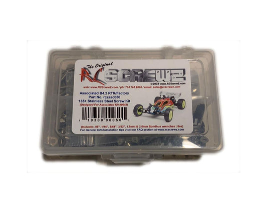 RCZASC050 RC Screwz B4.2 Stainless Steel Screw Kit