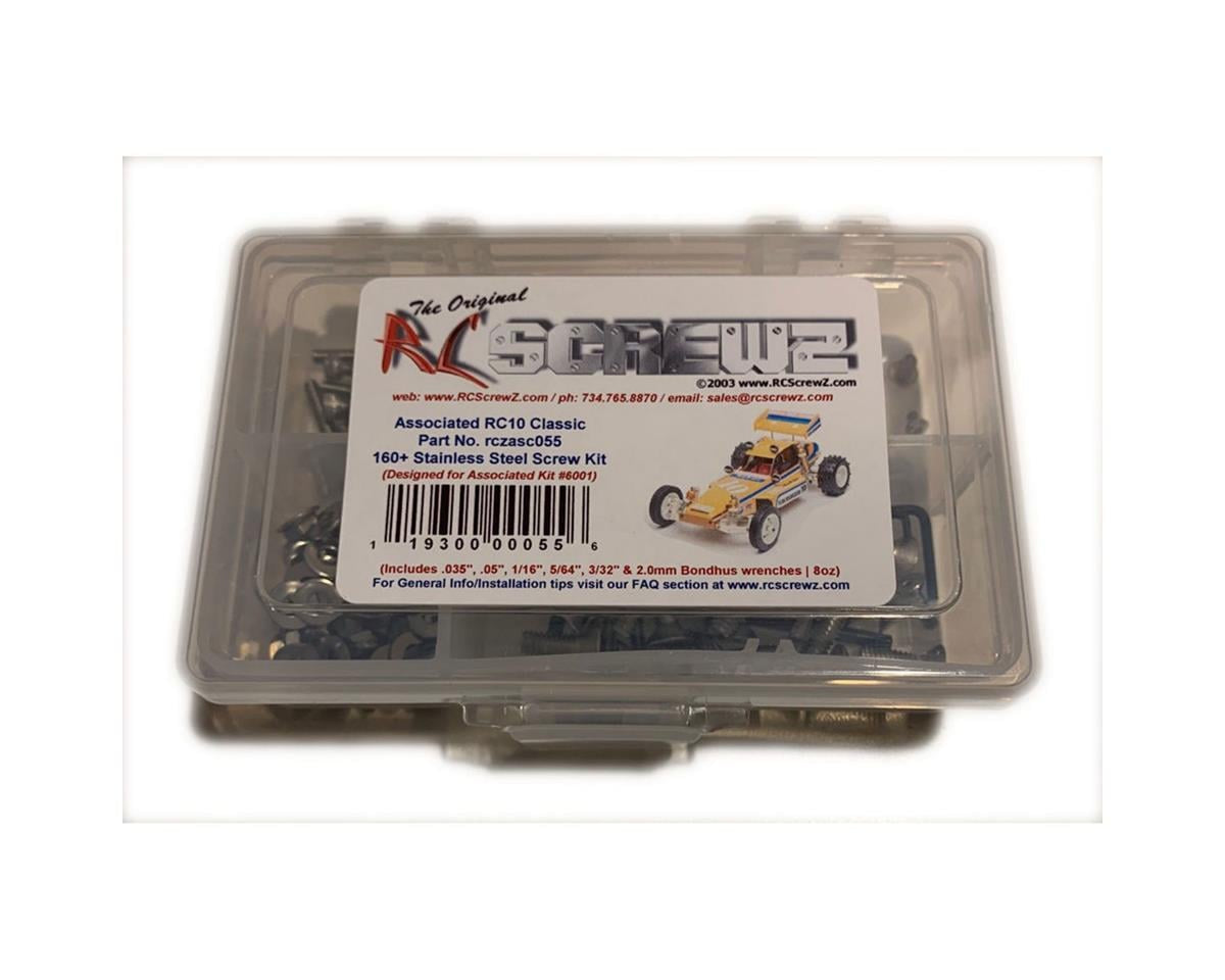 RCZASC055 RC Screwz Associated RC10 Classic Stainless Steel Screw Kit