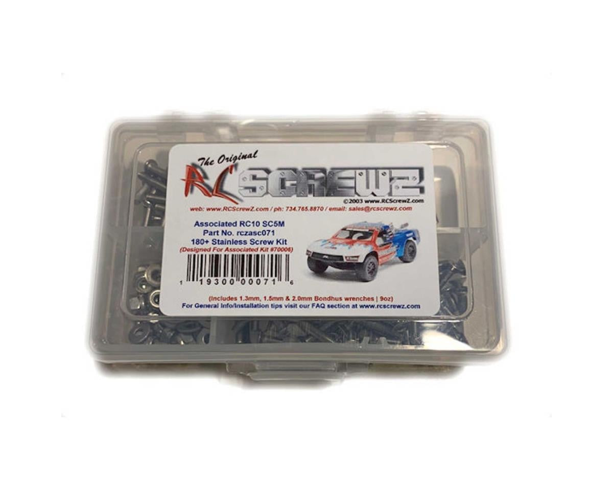 RCZASC071 RC Screwz Associated RC10 SC5M Stainless Screw Kit