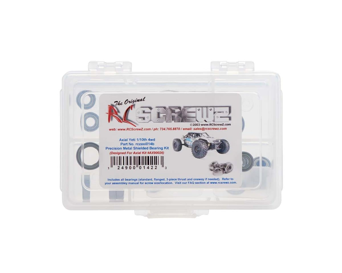 RCZAXI014B RC Screwz Axial Yeti 1/10 4WD Precision Metal Shielded Bearing Kit