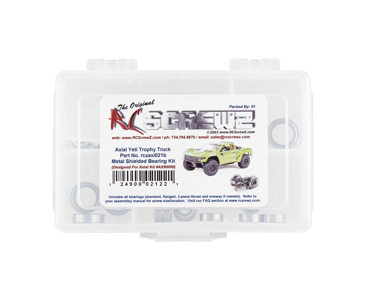 RCZAXI021B RC Screwz Axial Yeti SCORE Trophy Truck Metal Shielded Bearing Kit