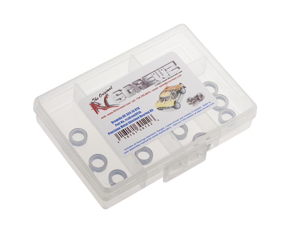 RCZDROM001B RC Screwz Dromida SC4.18 Precision Metal Shielded Bearing Kit