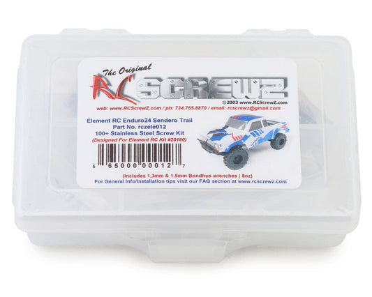 RCZELE012 RC Screwz Element Enduro24 Crawler Sendero Trail Truck Stainless Steel Screw Kit