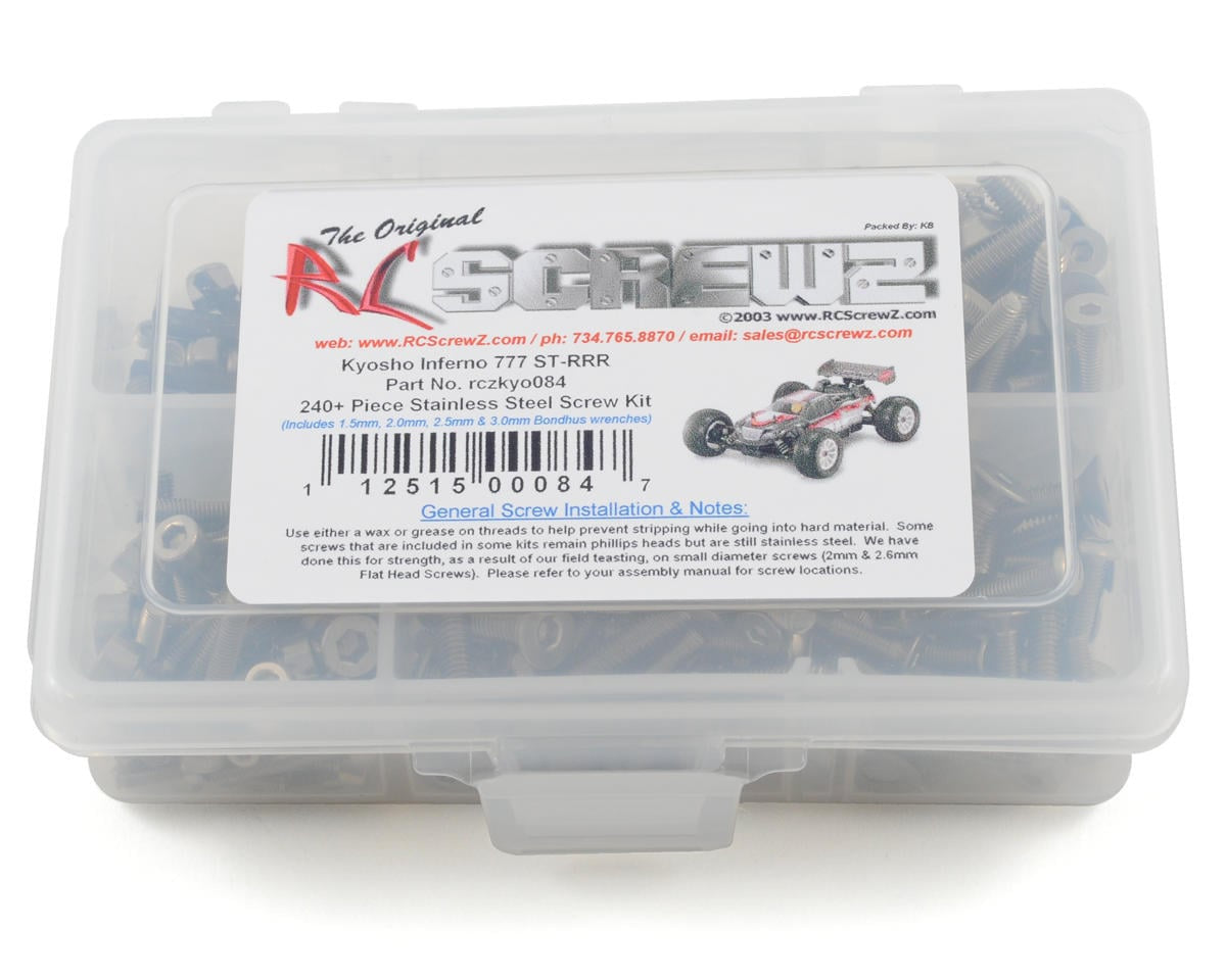 RCZKYO084 RC Screwz Kyosho Inferno ST-RR Truggy Screw Set