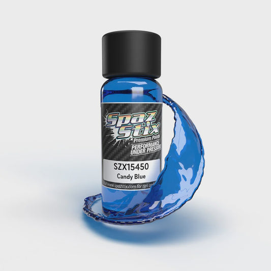 Candy Blue Airbrush Ready Paint, 2oz Bottle