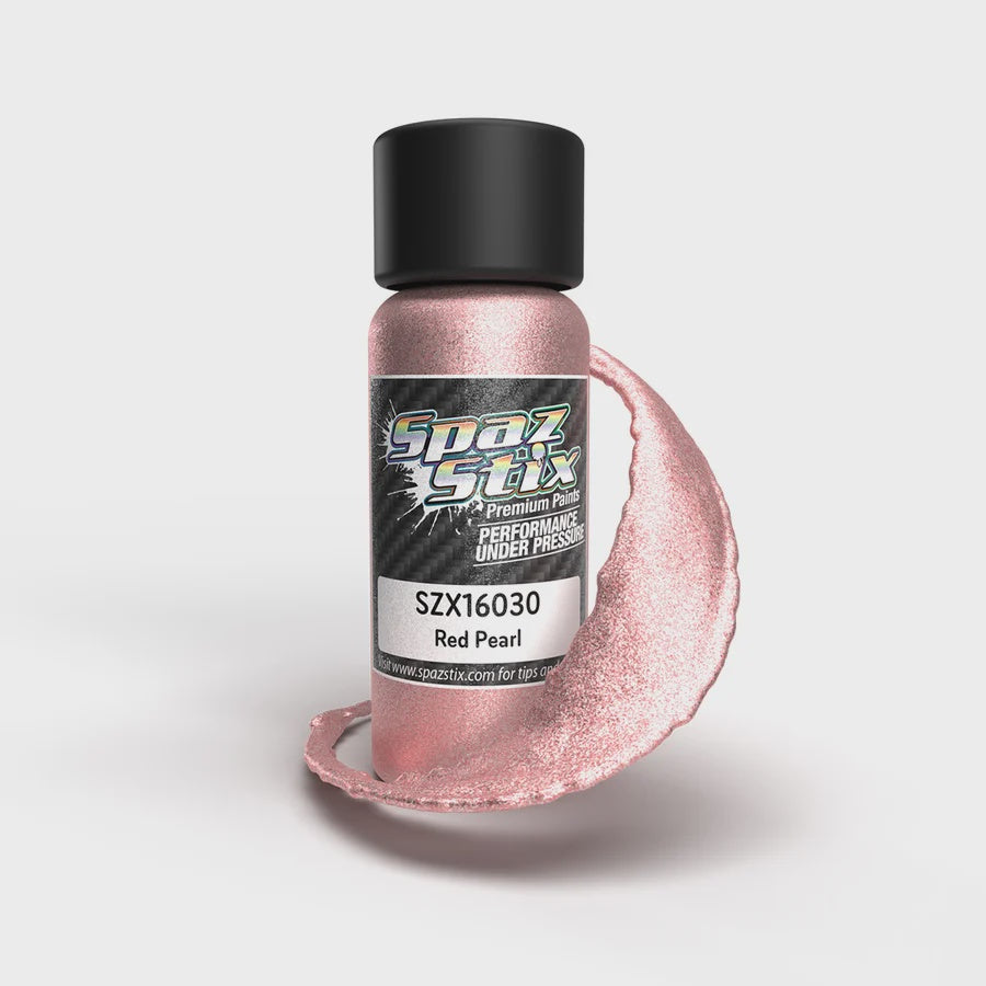 Red Pearl Airbrush Ready Paint, 2oz Bottle