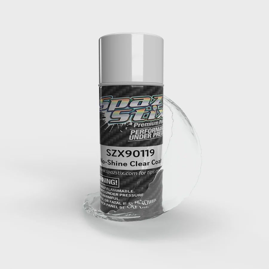 No-Shine Exterior Matte Finish Clear Coat, 3.5oz Aerosol Can