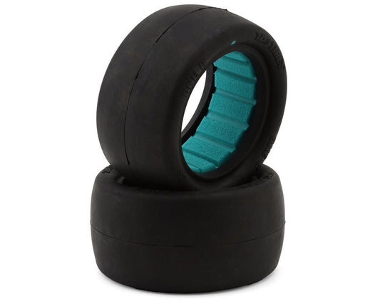 TZO Tires One 2.2" Rear 1/10 Slick Buggy Tire (2) (Teal)