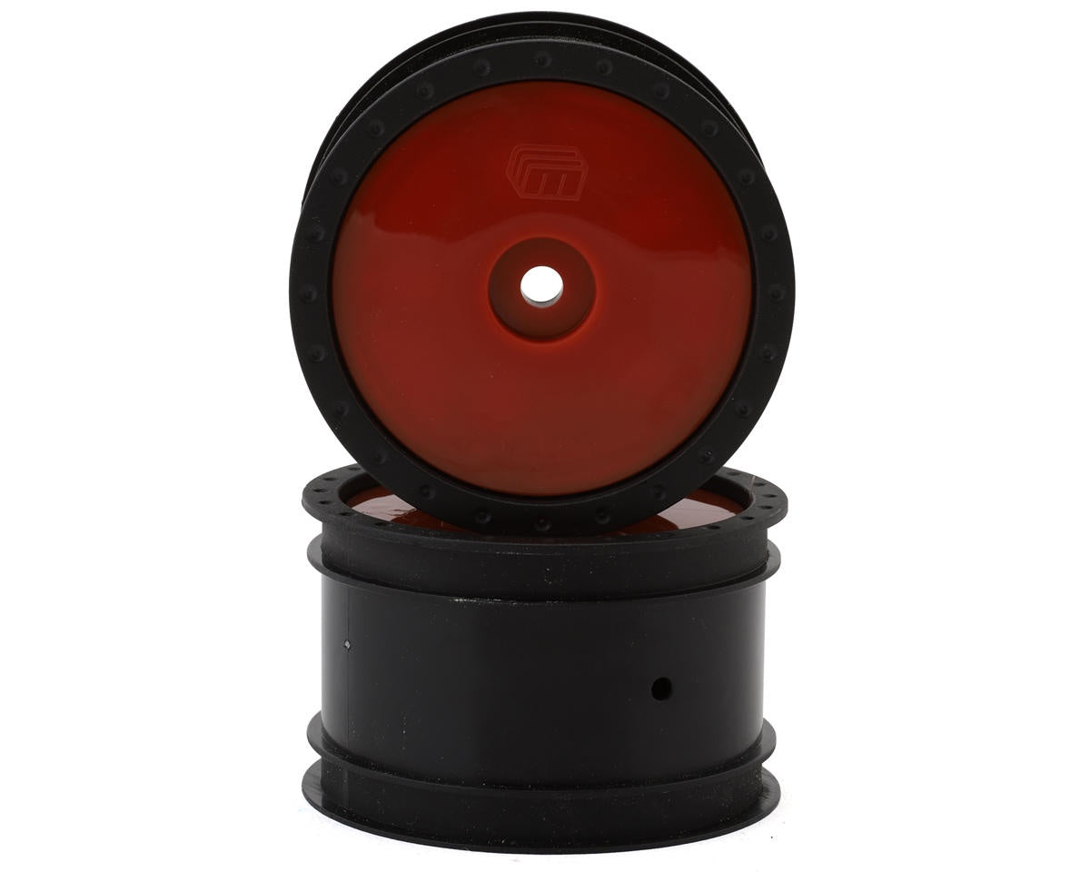 WRP-WL-REAR-RED Whitz Racing Products 1/10 Whiplash Rear 2.2" Sprint Car Wheels