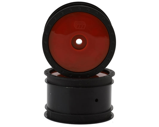 WRP-WL-REAR-RED Whitz Racing Products 1/10 Whiplash Rear 2.2" Sprint Car Wheels
